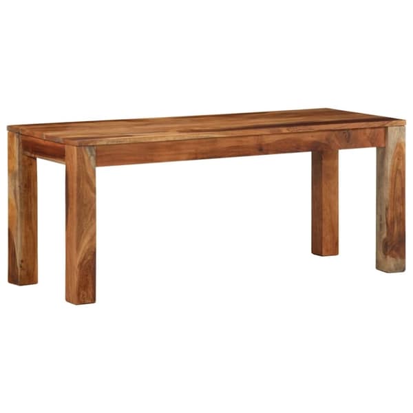 vidaXL Penkki 110 cm massiivipuu akaasia