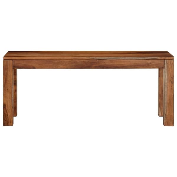 vidaXL Penkki 110 cm massiivipuu akaasia