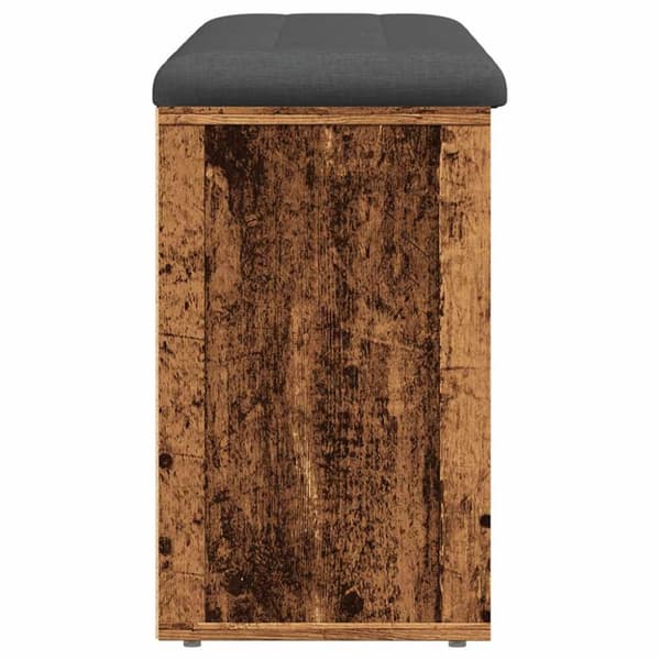 vidaXL Skobenk gammelt tre 102x32x50 cm konstruert tre