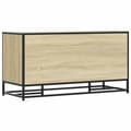 Pikkukuva 9 / 11: vidaXL Kenkäpenkki sonoma tammi 100x40x53,5 cm suunniteltu puu metalli