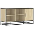 Pikkukuva 1 / 11: vidaXL Kenkäpenkki sonoma tammi 100x40x53,5 cm suunniteltu puu metalli