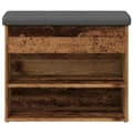 Miniatyrbilde 5 av 11: vidaXL Skobenk gammelt tre 62x32x50 cm konstruert tre