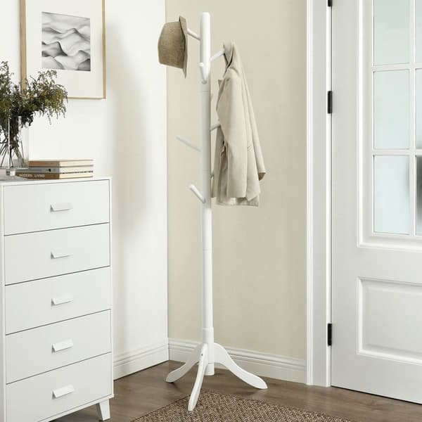 Frakke rack - hvid