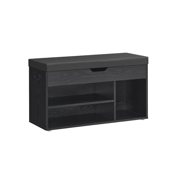 Shoe Bank - med 3 öppna företag - Ebony Black