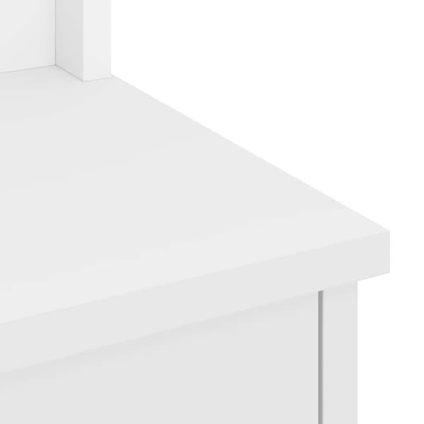 vidaXL Halltre SANDENS hvit 45x40x159,5 cm heltre furu