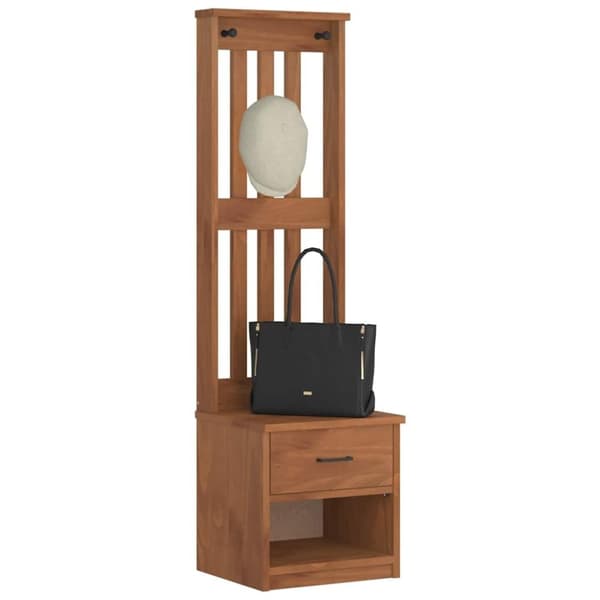 vidaXL Halltre SANDENS 45x40x159,5 cm heltre furu