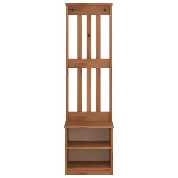 vidaXL Halltre SANDENS 45x40x159,5 cm heltre furu