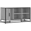 Miniatyrbilde 7 av 11: vidaXL Skobenk grå sonoma 100x40x53,5 cm konstruert tre og metall