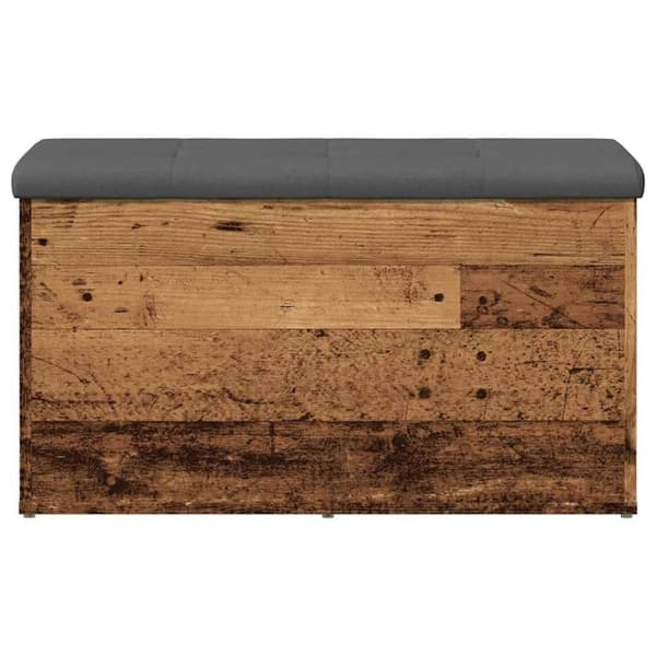vidaXL Säilytyspenkki vanhaa puuta 82x42x45 cm lastulevy