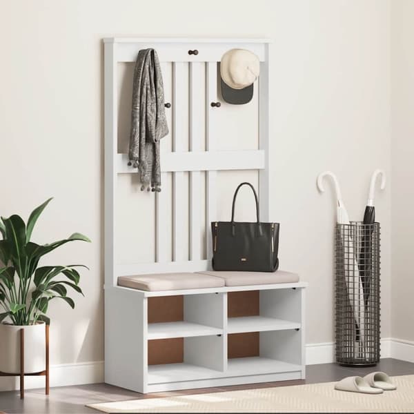 vidaXL Halltre SANDENS 87x40x159,5 cm heltre furu