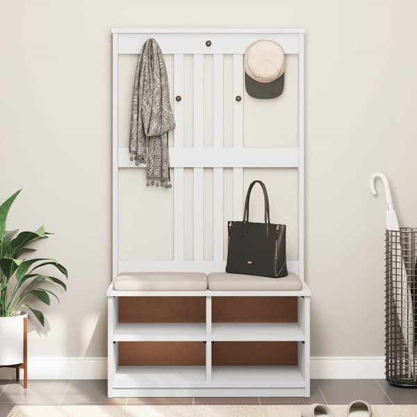 vidaXL Halltre SANDENS 87x40x159,5 cm heltre furu