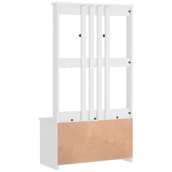 vidaXL Halltre SANDENS 87x40x159,5 cm heltre furu