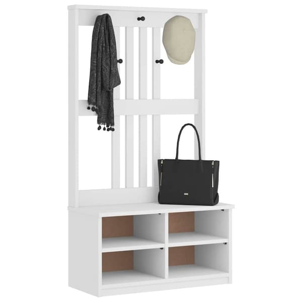 vidaXL Halltre SANDENS 87x40x159,5 cm heltre furu