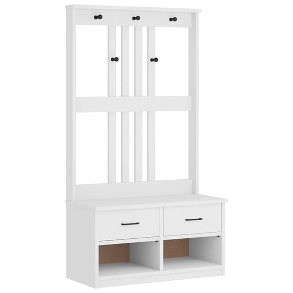 vidaXL Halltre SANDENS 87x40x159,5 cm heltre furu