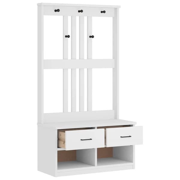 vidaXL Halltre SANDENS 87x40x159,5 cm heltre furu