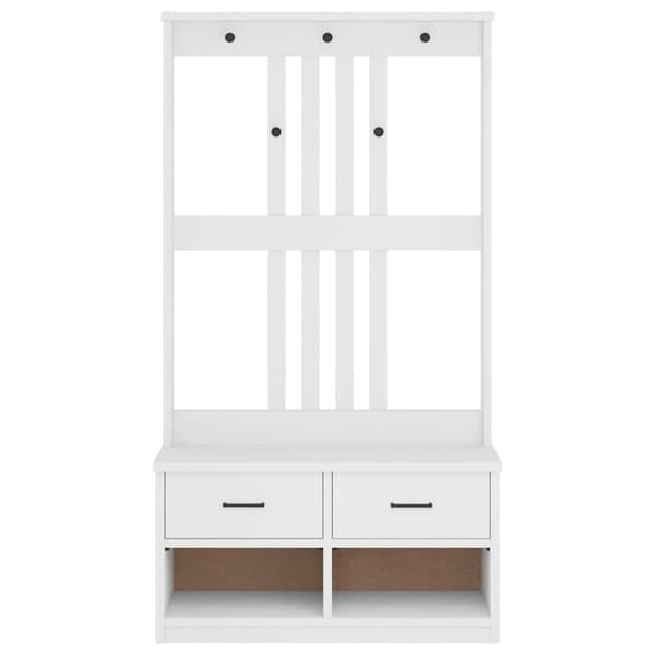 vidaXL Halltre SANDENS 87x40x159,5 cm heltre furu