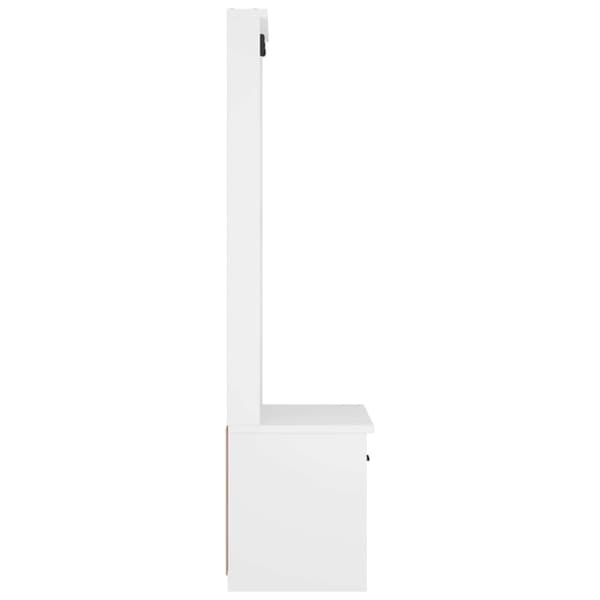 vidaXL Halltre SANDENS 87x40x159,5 cm heltre furu