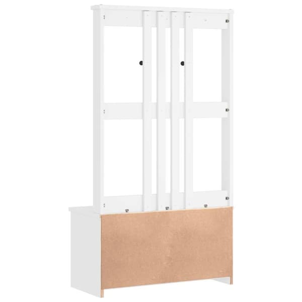 vidaXL Halltre SANDENS 87x40x159,5 cm heltre furu
