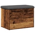 Pikkukuva 6 / 11: vidaXL Säilytyspenkki vanhaa puuta 62x42x45 cm lastulevy