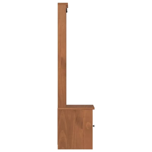 vidaXL Hallin puu SANDENS 45x40x159,5 cm täysi mänty