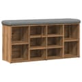 Pikkukuva 3 / 11: vidaXL kenkäpenkki Artisan Oak 102x32x50 cm Engineered Wood