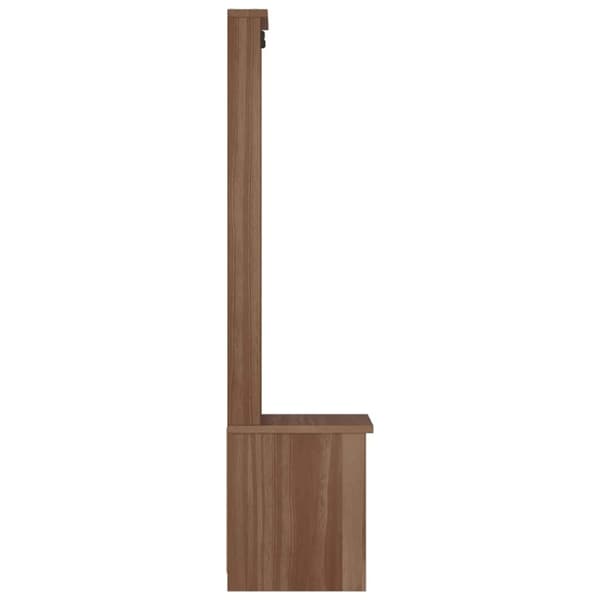 vidaXL Hall træ SANDENS 45x40x159,5 cm massivt fyrretræ