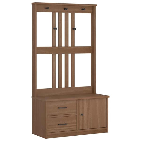 Hallträd SANDES 87x40x159,5cm massiv träfuru