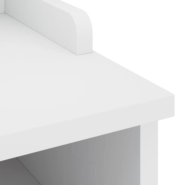 vidaXL Gangbenk SANDNES hvit 45x40x50 cm heltre furu