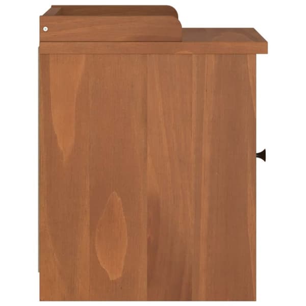 vidaXL Gangbenk SANDNES 45x40x50 cm heltre furu