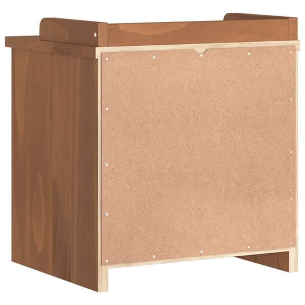 vidaXL Gangbenk SANDNES 45x40x50 cm heltre furu