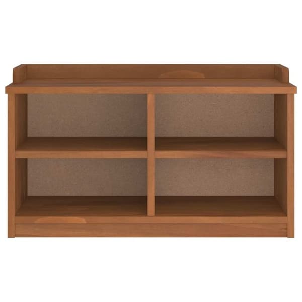 vidaXL Gangbenk SANDNES 87x40x50 cm heltre furu