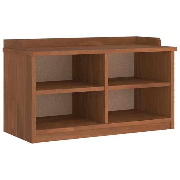 vidaXL Gangbenk SANDNES 87x40x50 cm heltre furu