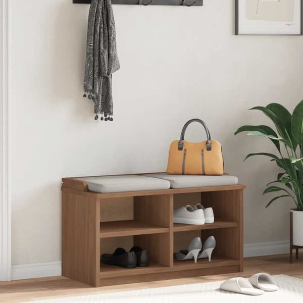 vidaXL Gangbenk SANDNES 87x40x50 cm heltre furu