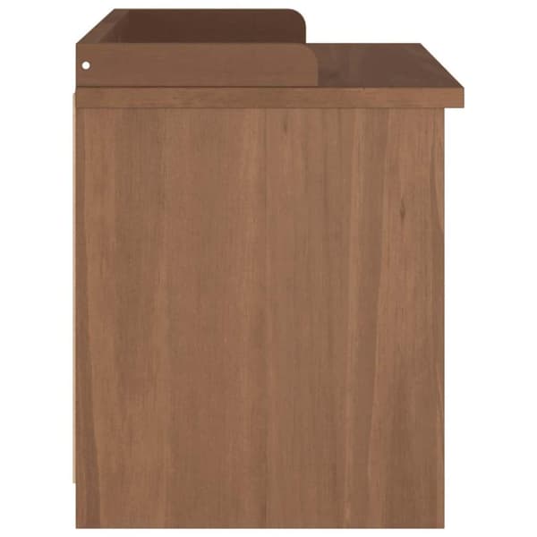 vidaXL Gangbenk SANDNES 87x40x50 cm heltre furu