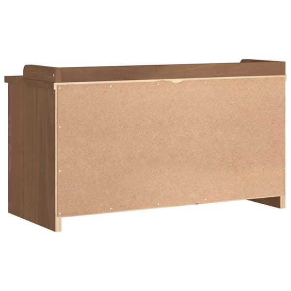 vidaXL Gangbenk SANDNES 87x40x50 cm heltre furu