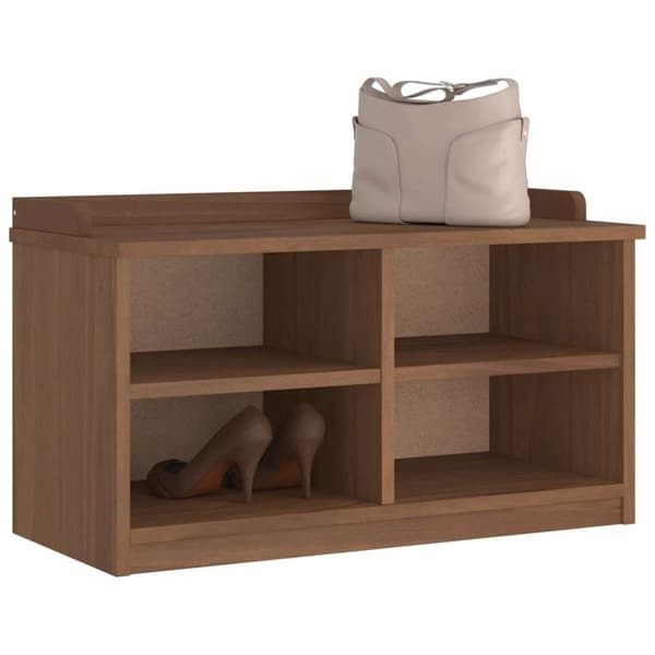 vidaXL Gangbenk SANDNES 87x40x50 cm heltre furu