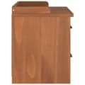 Miniatyrbillede 7 af 11: vidaXL entrébænk SANDNES 87x40x50 cm massivt fyrretræ