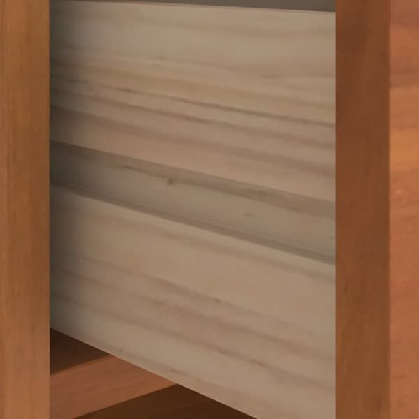vidaXL entrébænk SANDNES 87x40x50 cm massivt fyrretræ