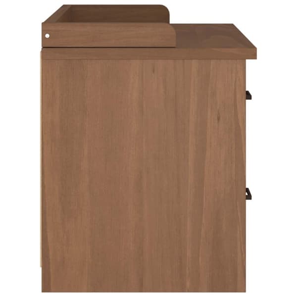 vidaXL Gangbenk SANDNES 87x40x50 cm heltre furu