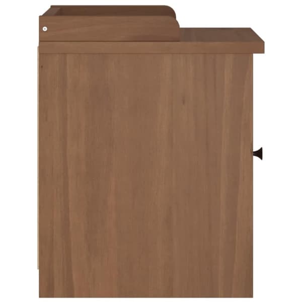 vidaXL Gangbenk SANDNES 45x40x50 cm heltre furu