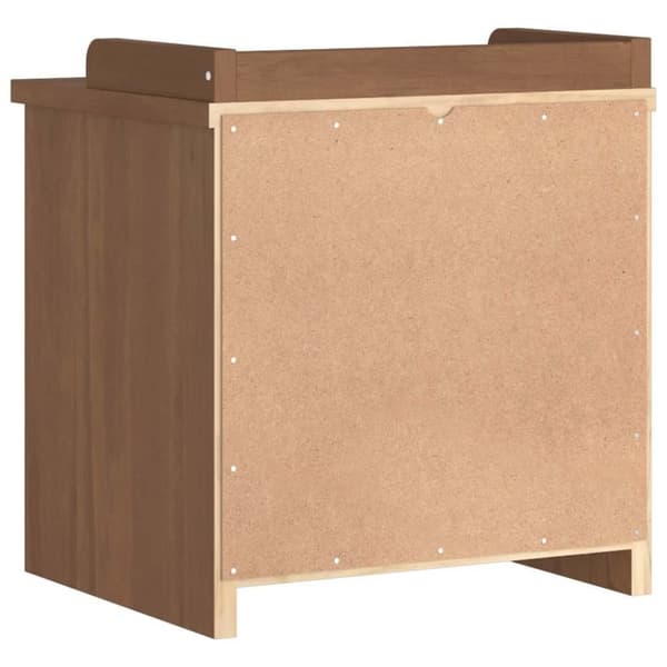 vidaXL Gangbenk SANDNES 45x40x50 cm heltre furu