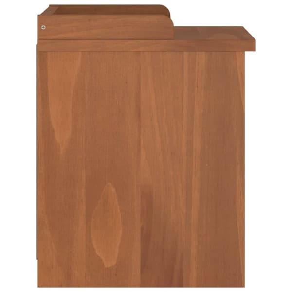 vidaXL Gangbenk SANDNES 45x40x50 cm heltre furu
