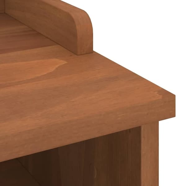 vidaXL Gangbenk SANDNES 45x40x50 cm heltre furu