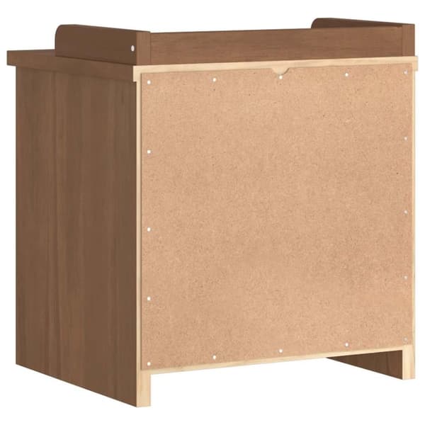 vidaXL Gangbenk SANDNES 45x40x50 cm heltre furu