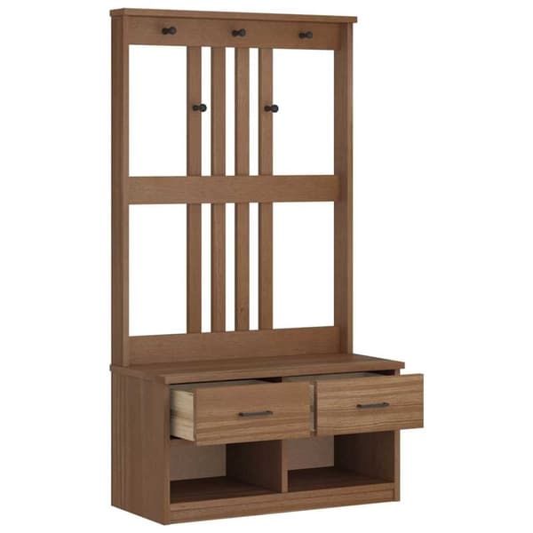 vidaXL Halltre SANDENS 87x40x159,5 cm heltre furu