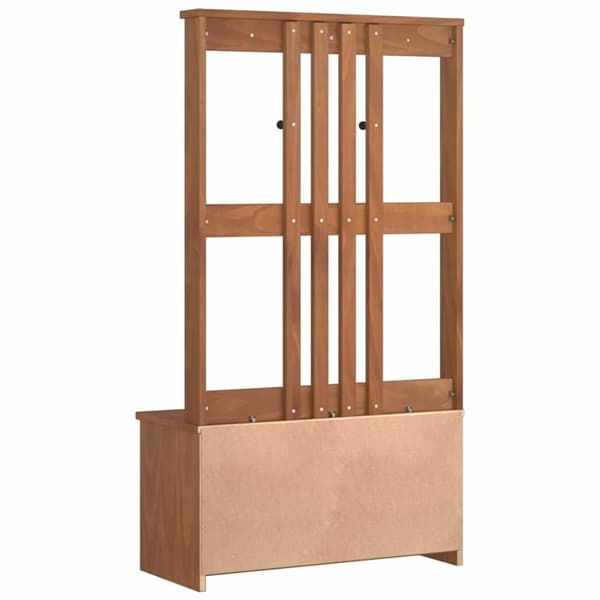 vidaXL Halltre SANDENS 87x40x159,5 cm heltre furu