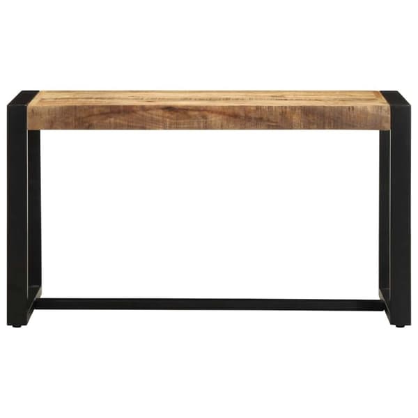 vidaXL Skobenk 80x35x45 cm grovt heltre mangotre