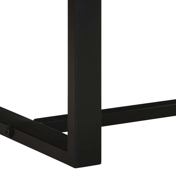 vidaXL Skobenk 80x35x45 cm grovt heltre mangotre
