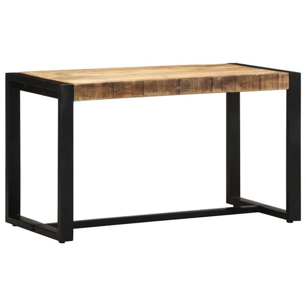 vidaXL Skobenk 80x35x45 cm grovt heltre mangotre