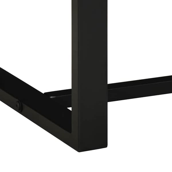 vidaXL Benk flerfarget 80x35x45 cm gjenvunnet heltre